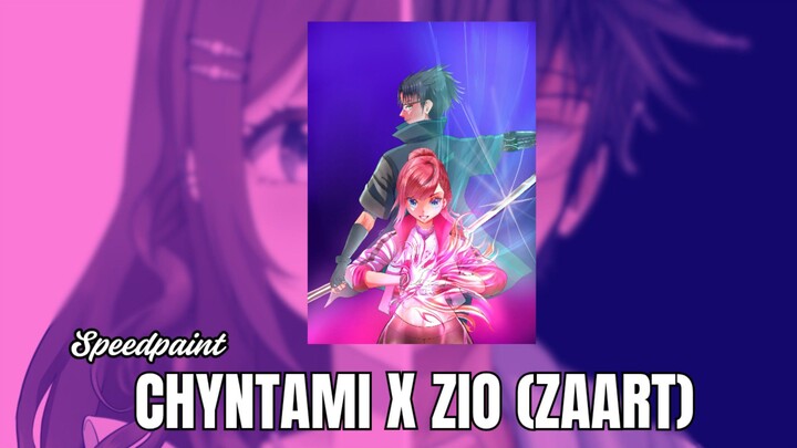 Speedpaint Chyntami X Zio (My persona)