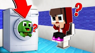 Baby JJ & Mikey play Hide N' Seek in minecraft challenge (Maizen Mizen Mazien)