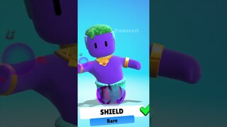 CLEANEST STUMBLE GUYS SKINS TRANSITION WITH NEW STYLE! SHILED LEVEL MAX #shorts #stumbleguys