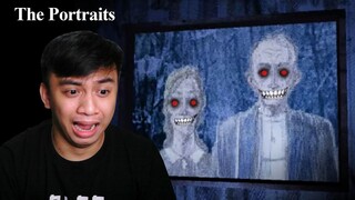 NAPAKA CREEPY NG MGA PORTRAITS DITO! | Playing The Portraits Horror Indie Game #tagalog