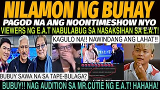 TVJ🔴NAKU PO!! VIEWERS NG E.A.T NAG KAGULO NA!! BUBUY,NALIGAW SA E.A.T? REACTION VIDEO