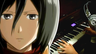 Shingeki no Kyojin OST --Vogel im Käfig (เปียโน)