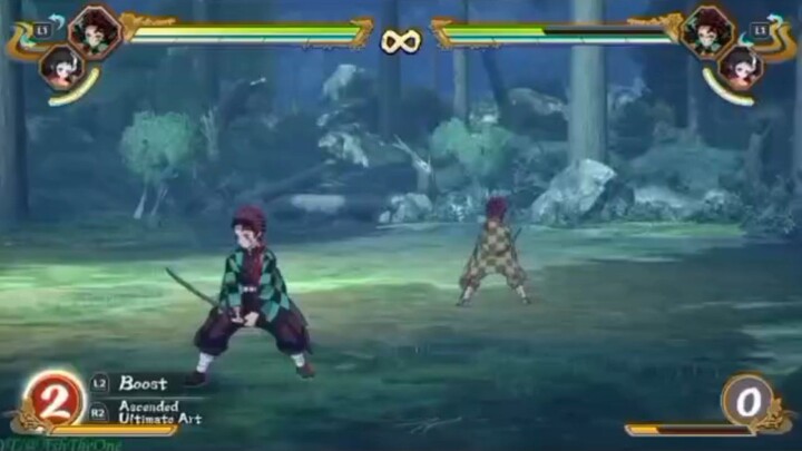 demon slayer tanjiro vs sanemi