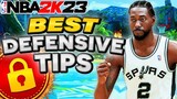 NBA 2K23 On Ball Defense Tutorial : How to Steal + Play Defense on 2K23