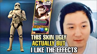 Gosu General Reaction To Kimmy Jet Trooper Star Wars Skin!