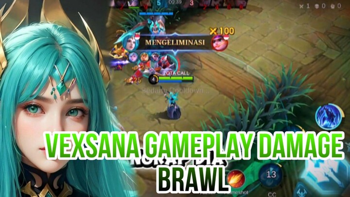 VEXSANA GAMEPLAY DAMAGE BRAWL