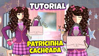 TUTORIAL de COMO ser PATRICINHA de CABELO CACHEADO no sakura School simulator ❤️