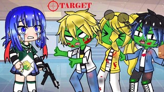 My Target is Zombie || All Of Us Are Dead 🧟 🌼 MLB 💖 ↬ Gacha Club (2018 version )↫ 😘