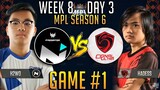 NXP SOLID VS CIGNAL ULTRA [GAME 1] | MPL PH S6 WEEK 8 DAY 3