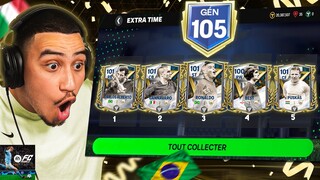 PACK OPENING HALL OF LEGEND FC MOBILE ! ON TENTE LES 105 DE GEN !!