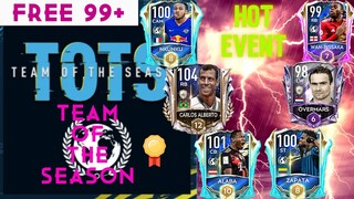 FIFA MOBILE - HƯỚNG DẪN CHƠI SỰ KIỆN TEAM OF THE SEASON (TOTS) NHẬN FREE CẦU THỦ OVR 99+