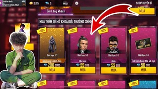 FREE FIRE - Test Shop Huyền Bí FF Tháng 5, Thẻ Vô Cực, Chrono Và Alok Giảm Giá 90% | THI BLUE