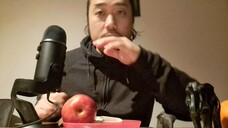 ASMR APPLE AND ORANGE& SHOW AND TELL ELEPHANT ART STATUES