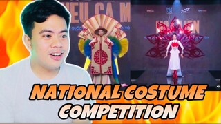 ATEBANG REACTION | MISS UNIVERSE VIETNAM 2022 NATIONAL COSTUME COMPETITION #missuniversevietnam