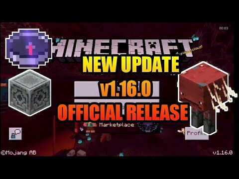 MCPE 1.16.0 - NETHER New Update Official Release