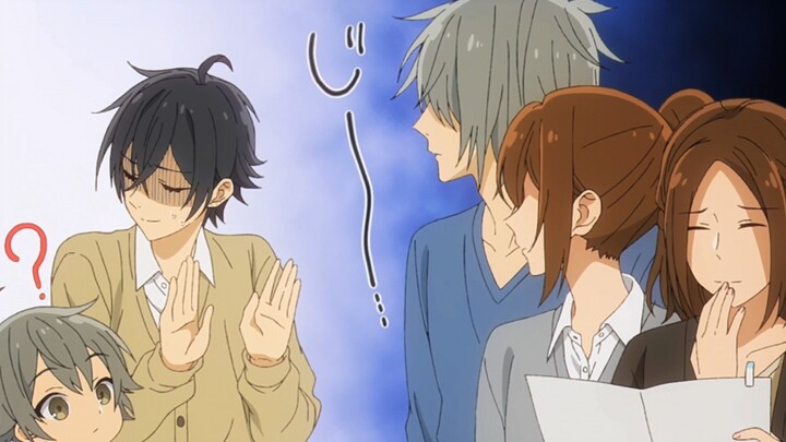 It’s so funny, my brother’s only family member is Miyamura! The only son of Hori-san’s parents is Mi