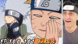 KAKASHI'S FACE REVEAL?! Naruto Episode 100, 101 Reaction!!