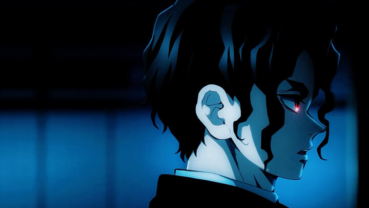 Ngay cả Muzan cũng không ngờ rằng mặc nguyên bộ suit haute couture tinh xảo, tay lăm lăm cả túi đá k