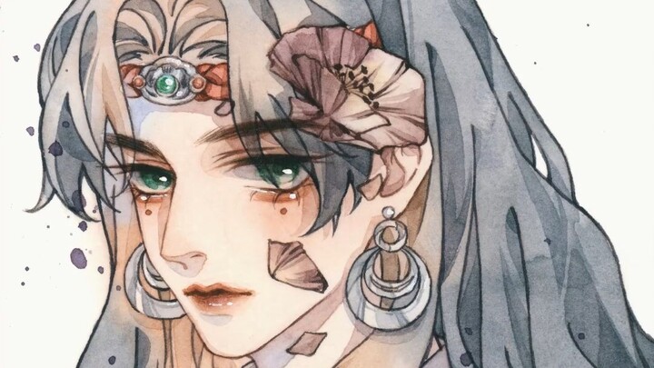 Watercolor | Who Dares to Cross the Barrier of Love?