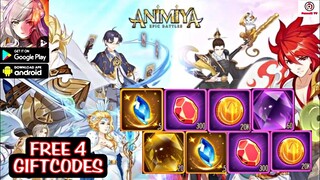 Animiya AFK: Epic Battles Gameplay - Free 4 Giftcode - Idle RPG Game Android