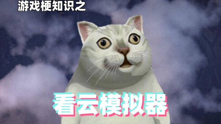游戏梗知识：看云模拟器