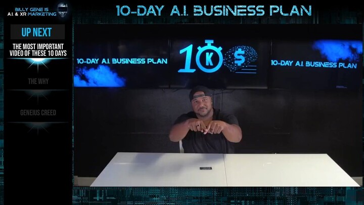 Billys-10-Day-A.I.-Business-Blueprint day 1 part 3. Mindset Matters