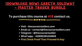 [Download Now] Gareth Soloway – Master Trader Bundle