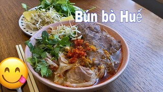 Nấu bún bò Huế, ăn no vẫn thèm | Ẩm thực Việt Nam | bún tự làm ngon hơn bún khô | Cuộc sống ở Đức