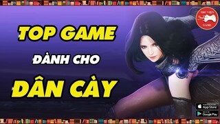 TOP GAME || 5 Game Mobile CÀY CUỐC HAY NHẤT cho DÂN CÀY MÁY YẾU...! || Thư Viện Game