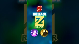 5 inisiasi romer dengan kombo conceal fliker ✍️🔥 #contentcreatormlbb #wiamungtzy #roamer #inisiasi