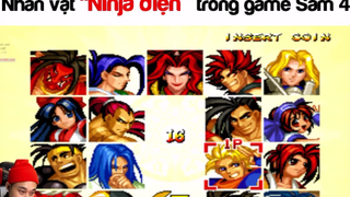 Nhân vật Ninja điện trong game sam 4