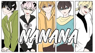 【กำแพงยูเรเนียมชั่วร้ายนิวเคลียร์/เขียนด้วยลายมือ/ถึงสมาชิกทุกคน】NANANA