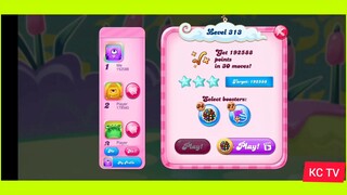 CANDY CRUSH SAGA LEVEL 313 (NEW VERSION)