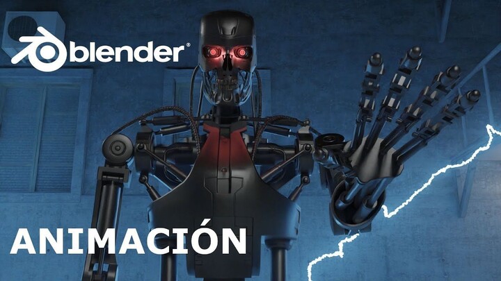 TERMINATOR VIAJA AL PASADO - SE PELEA CON MATONES- ANIMACIÓN