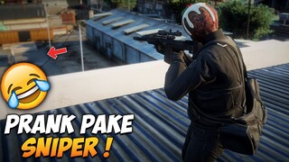 PRANK PAKE SNIPER , BALES SKEMA PRANK (FUNNY MOMENTS) DI GTA 5‼️- GTA 5 ROLEPLAY