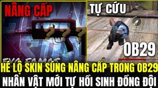 FreeFire| OB29 Hé Lộ Skin Súng Nâng Cấp Mới Và Nhân Vật Giúp Đồng Đội Tự Hồi Sinh, Moco Thức Tỉnh FF