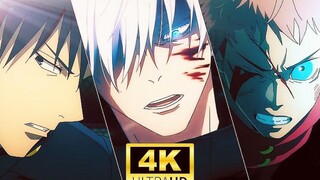 [4K/60FPS/Grand Final Insiden Shibuya] Gojo Satoru disegel, Nanami Kento jatuh, hidup dan mati Wild 