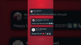 Macam Macam Anime Saat Hari Raya Imlek #shorts #vtuber