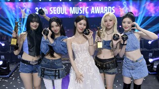 【i-dle】祝贺获得大赏! 娃Fate安可舞台中字 | 2025SMA(250621)