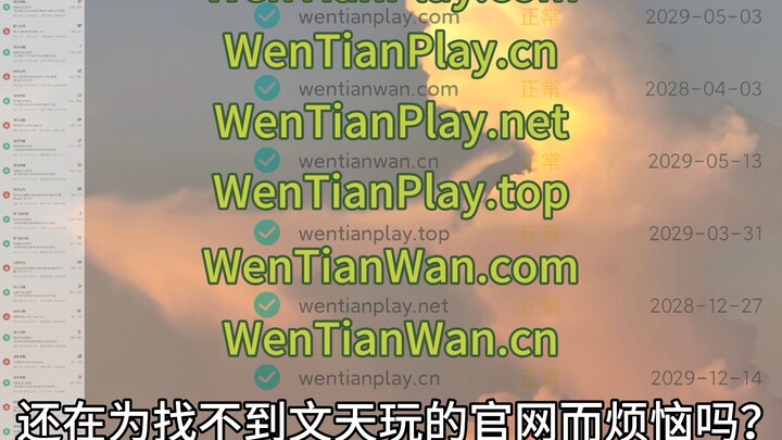 文天玩官方权威域名