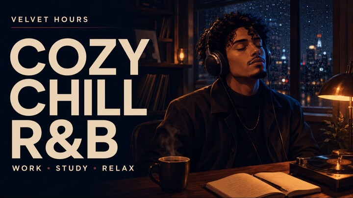 Cozy Chill R&B for Work, Study & Relax ☕ Rainy Night Mix | Velvet Hours