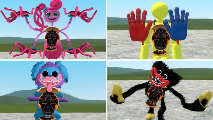 ENTERING ALL POPPY PLAYTIME CHAPTER 2 CHARACTERS in Garry's Mod! (Mommy Long Legs, Bunzo Bunny)