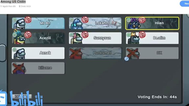 Tôi nghi vân anh lăm ae ơi #amongus