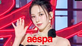 กุหลาบแดงดำ! 【aespa】เวทีคัมแบ็กโปรโมตเพลง Drama ในรายการ Music Bank 231111!