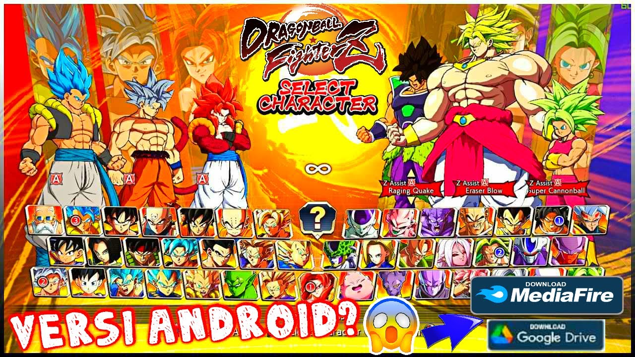 Dragon Ball FighterZ Mugen Apk Download For Android With 20 Characters! -  BiliBili