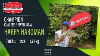 2023 Mercury Avator Bass Electric Series | Clarence River Champion, Harry Hardman