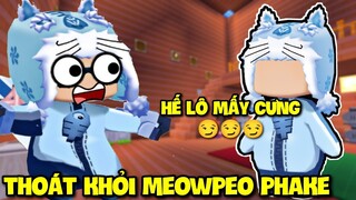 MEOWPEO THỬ THÁCH GIẢI MÃ THOÁT KHỎI MEOWPEO PHA KE SIÊU HACK NÃO TRONG MINI WORLD MINI GAME