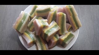 Cách làm .Bánh da lợn sầu riêng nước cốt dừa dẻo thơm ngon..Bếp cô tư tập 233..