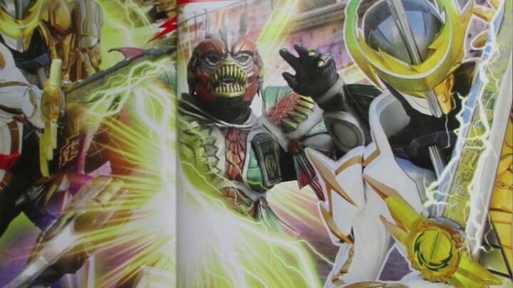 เปิดตัว Knight Sword Slash รูปแบบใหม่ของ Holy Blade, Kamen Rider Saber/Holy Blade ตุลาคมภาพนิตยสารฉบ