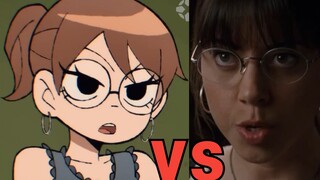 Scott Pilgrim: Full Throttle Anime vs. Live-Action Movie